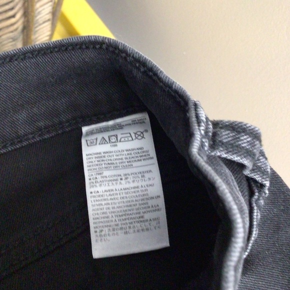 Banana Republic shorts women black button fly 8 roll up 29 - Picture 7 of 9